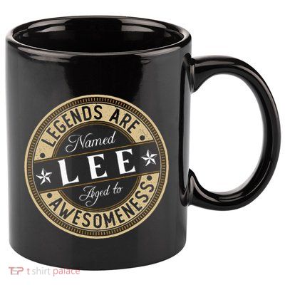 Lee Legends Are Named Lee 11oz C Handle Ceramic Mug