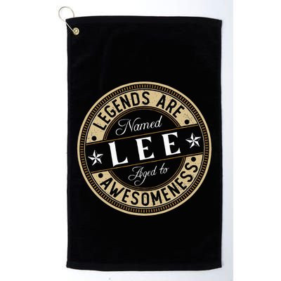 Lee Legends Are Named Lee Golf Towel