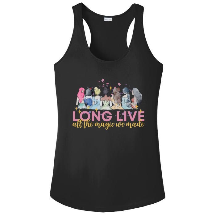 Long Live All The Magic We Made Princess Ladies PosiCharge Competitor Racerback Tank