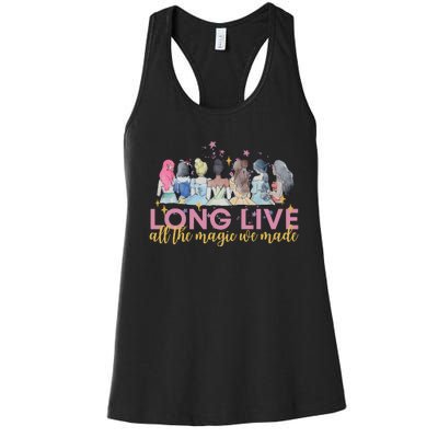 Long Live All The Magic We Made Princess Women's Racerback Tank