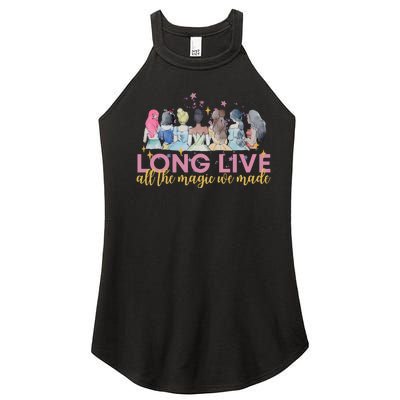 Long Live All The Magic We Made Princess Women’s Perfect Tri Rocker Tank