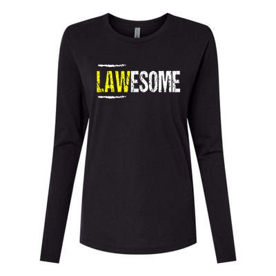 Lawesome Womens Cotton Relaxed Long Sleeve T-Shirt