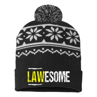 Lawesome USA-Made Snowflake Beanie