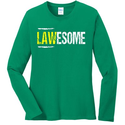 Lawesome Ladies Long Sleeve Shirt