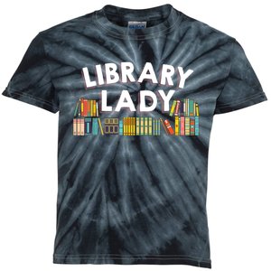 Library Laby A Cool Gift For Librarian Book Lovers Kids Tie-Dye T-Shirt