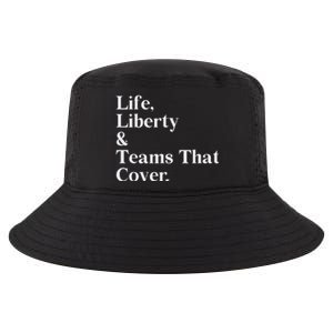 Life Liberty And Teams That Cover Cool Comfort Performance Bucket Hat