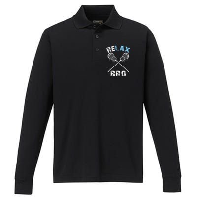 Lacrosse Performance Long Sleeve Polo