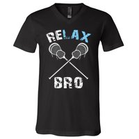 Lacrosse V-Neck T-Shirt