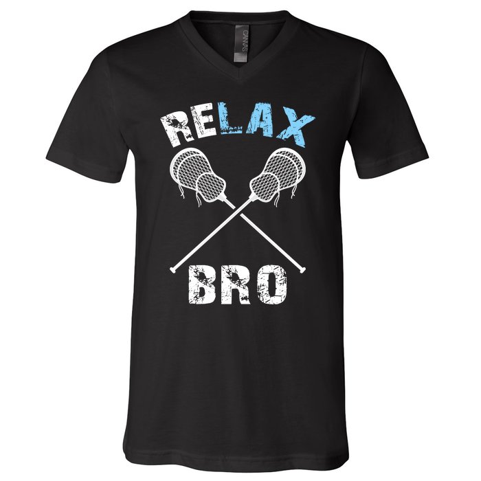 Lacrosse V-Neck T-Shirt