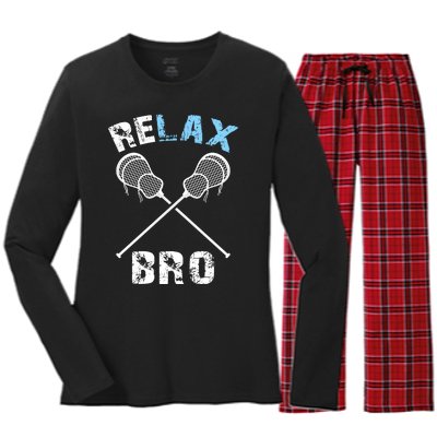 Lacrosse Women's Long Sleeve Flannel Pajama Set 