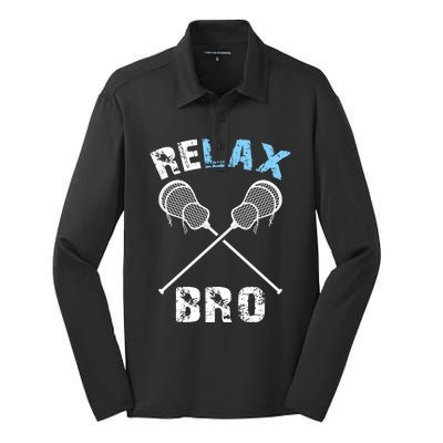 Lacrosse Silk Touch Performance Long Sleeve Polo