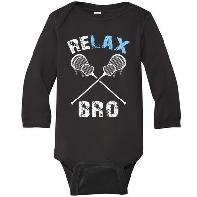 Lacrosse Baby Long Sleeve Bodysuit