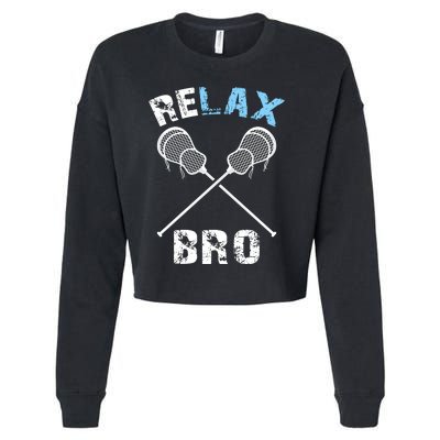 Lacrosse Cropped Pullover Crew