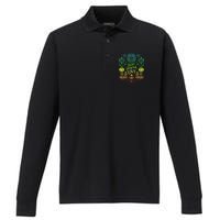 Light Laughter And Love Diwali Celebration Gift Performance Long Sleeve Polo