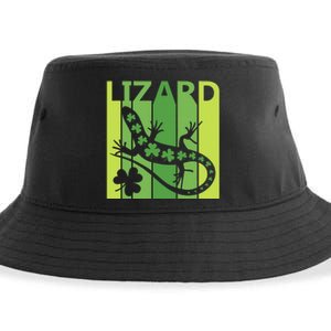 Lucky Lizard Animal St Patrick's Day Irish Gift Sustainable Bucket Hat