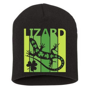 Lucky Lizard Animal St Patrick's Day Irish Gift Short Acrylic Beanie