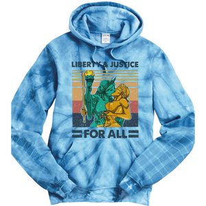 Lgbt Liberty And Justice For All Tie Dye Hoodie