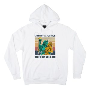 Lgbt Liberty And Justice For All Hoodie