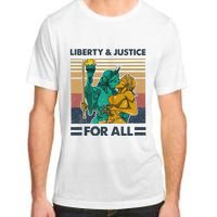 Lgbt Liberty And Justice For All Adult ChromaSoft Performance T-Shirt