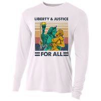 Lgbt Liberty And Justice For All Cooling Performance Long Sleeve Crew