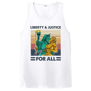 Lgbt Liberty And Justice For All PosiCharge Competitor Tank