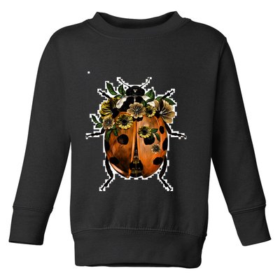 Ladybug Toddler Sweatshirt