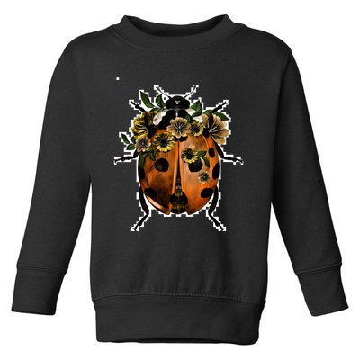 Ladybug Toddler Sweatshirt