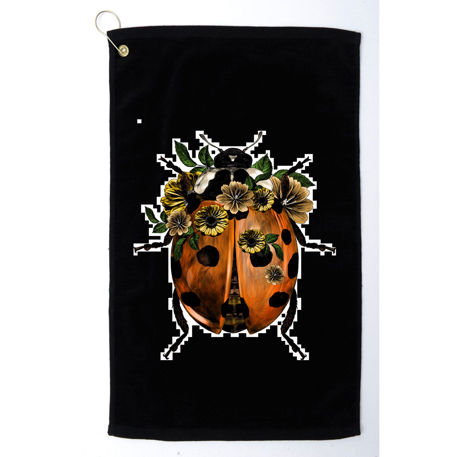 Ladybug Golf Towel
