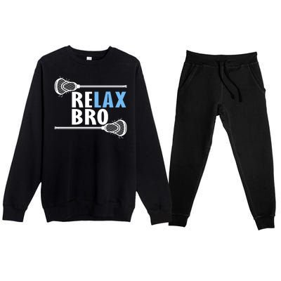 Lacrosse Premium Crewneck Sweatsuit Set