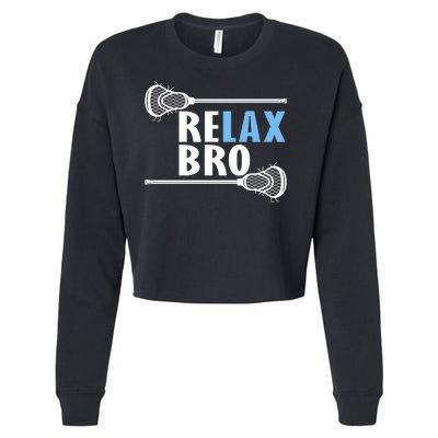 Lacrosse Cropped Pullover Crew