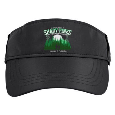 Live Laugh And Love At Shady Pines Retirement Home Miami Florida Adult Drive Performance Visor