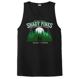 Live Laugh And Love At Shady Pines Retirement Home Miami Florida PosiCharge Competitor Tank