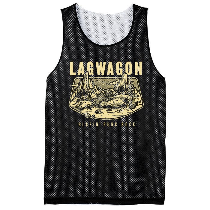 Lagwagon Mesh Reversible Basketball Jersey Tank