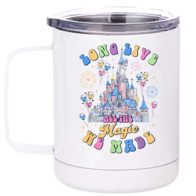 Long Live All The Magic We Made Retro Vintage 12 oz Stainless Steel Tumbler Cup