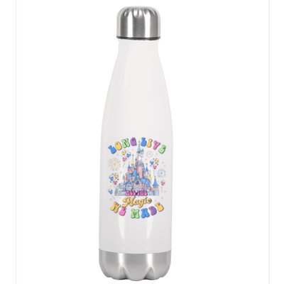 Long Live All The Magic We Made Retro Vintage Stainless Steel Insulated Water Bottle