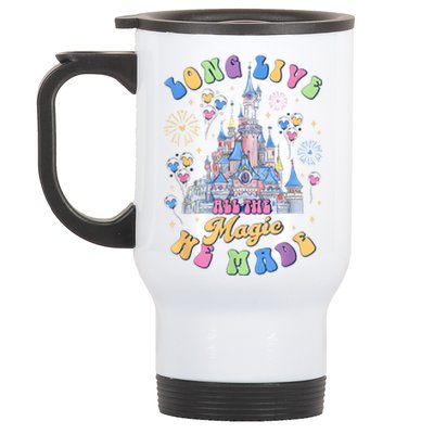 Long Live All The Magic We Made Retro Vintage Stainless Steel Travel Mug