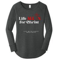 Lwc Life All In For Jesus Women's Perfect Tri Tunic Long Sleeve Shirt