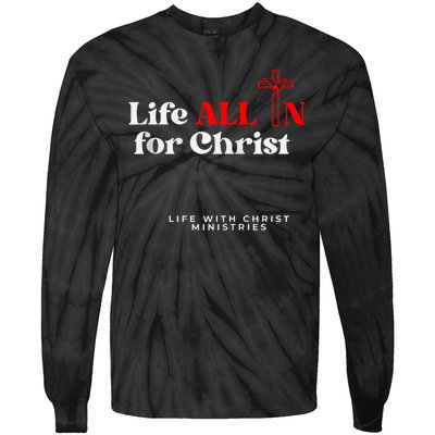 Lwc Life All In For Jesus Tie-Dye Long Sleeve Shirt