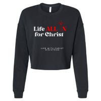 Lwc Life All In For Jesus Cropped Pullover Crew