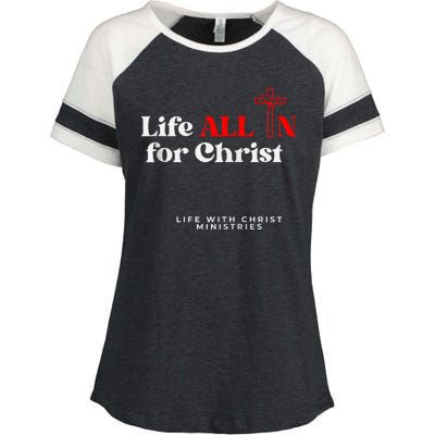 Lwc Life All In For Jesus Enza Ladies Jersey Colorblock Tee