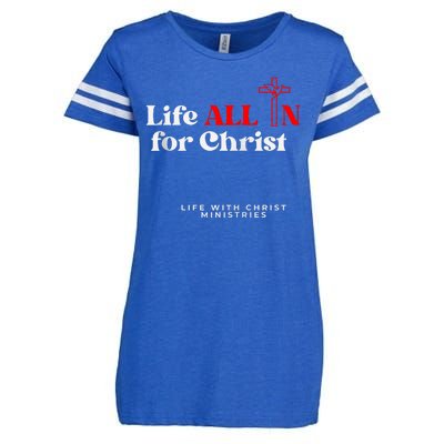 Lwc Life All In For Jesus Enza Ladies Jersey Football T-Shirt