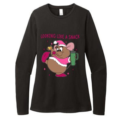 Looking Like A Snack Christmas Trip Womens CVC Long Sleeve Shirt