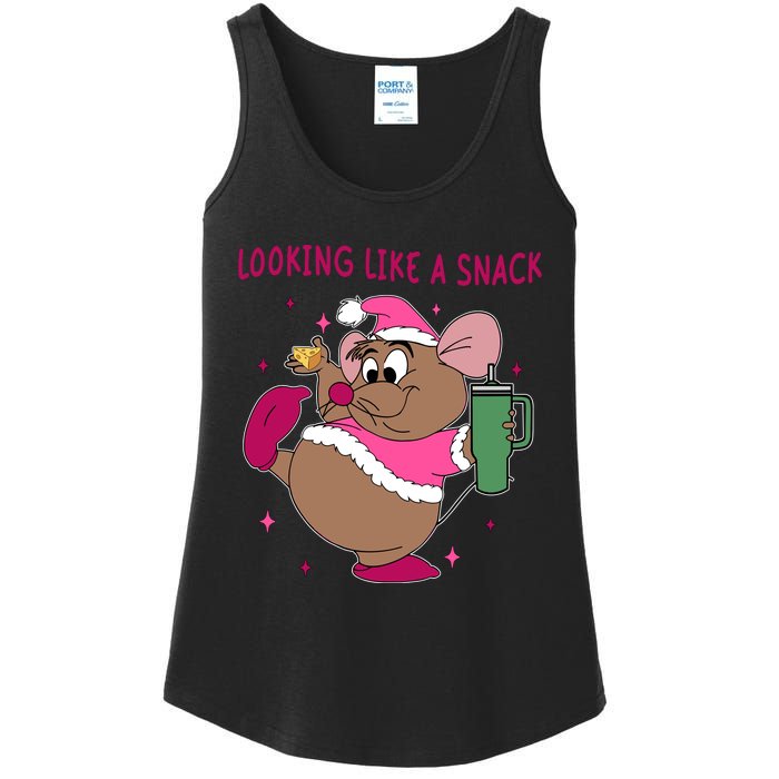 Looking Like A Snack Christmas Trip Ladies Essential Tank