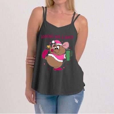 Looking Like A Snack Christmas Trip Women's Strappy Tank