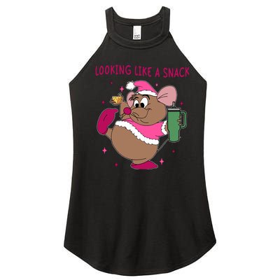 Looking Like A Snack Christmas Trip Women's Perfect Tri Rocker Tank