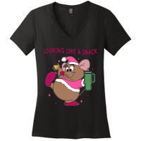 Looking Like A Snack Christmas Trip Women's V-Neck T-Shirt