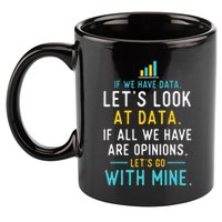 LetS Look At Data Data Science Statistics Data Analyst 11oz C Handle Ceramic Mug