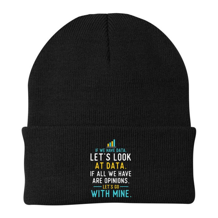 LetS Look At Data Data Science Statistics Data Analyst Beanie