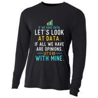 LetS Look At Data Data Science Statistics Data Analyst Cooling Performance Long Sleeve Crew
