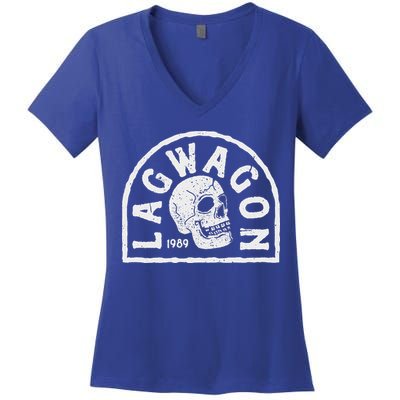 Lagwagon Women's V-Neck T-Shirt